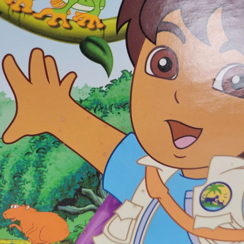 Chutes and Ladders Go Diego Go! Board Game 2007 Nick Jr. Retro Complete New